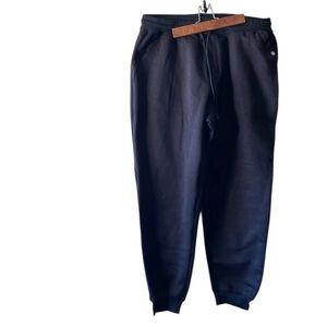 Men's Black Jogger Pants - Casual Drawstring Sweatpants